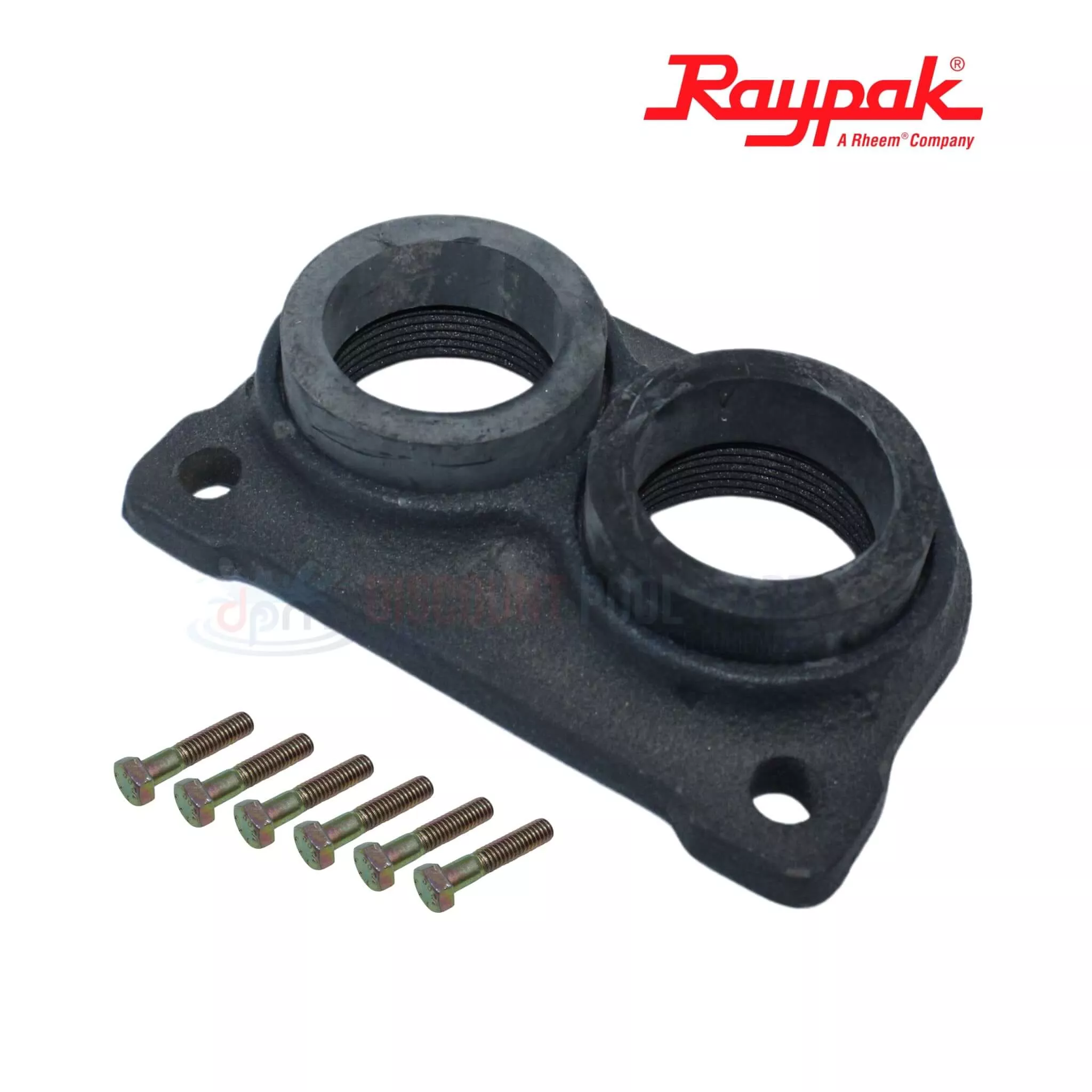 002432f-raypak-53a-155a-heater-inlet-outlet-flange 002432F | Raypak 53A-155A Heater Inlet/Outlet Flange