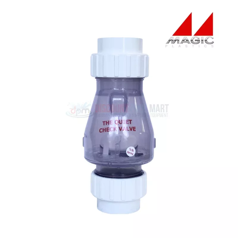 0823-20c-magic-plastics-2-union-swing-spring-check-valve-clear 0823-20C | Magic Plastics 2″ Union Swing Spring Check Valve | Clear