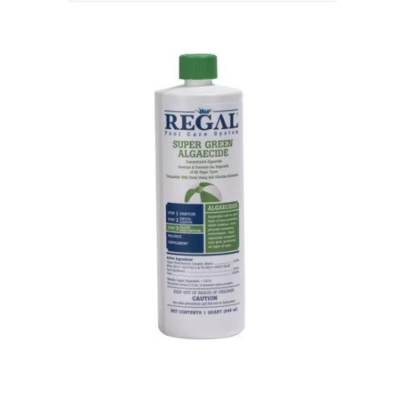 1-qt-algaecide-regal-super-green-algaecide-bottle 1 qt Algaecide Regal Super Green Algaecide Bottle