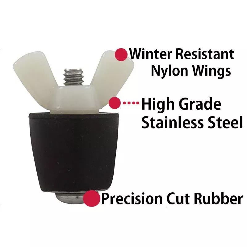 2-winter-plug-3-4-inch-thread-rubber-expansion-winterizing-pools-spas-by-technic #2 Winter Plug 3/4 Inch Thread Rubber Expansion For Winterizing Pools & Spas By Technical Products