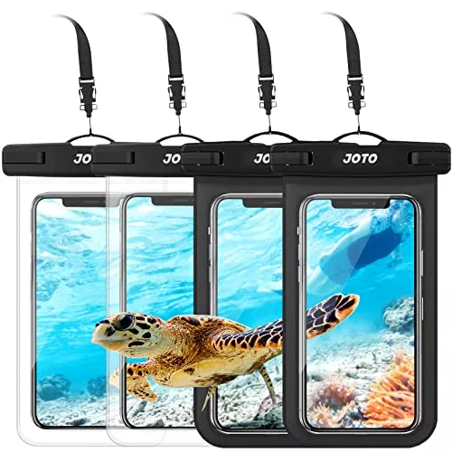 4-pack-universal-waterproof-phone-pouch-joto (4 Pack) Universal Waterproof Phone Pouch | JOTO