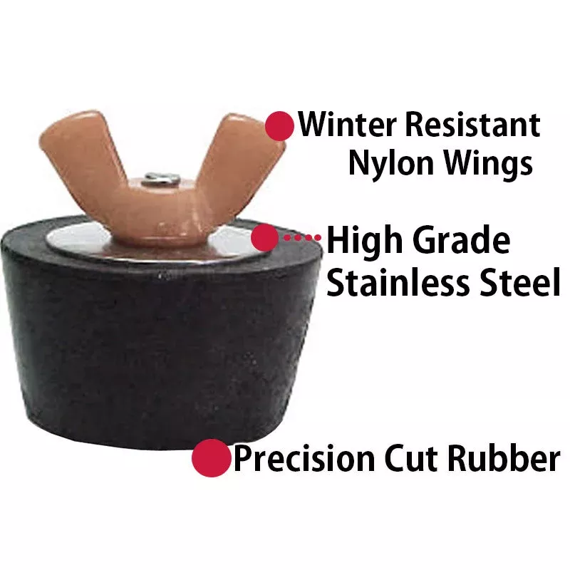 5-winter-plug-1-inch-thread-fitting-rubber-expansion-winterizing-pools-spas-by-t #5 Winter Plug 1 Inch Thread Fitting Rubber Expansion For Winterizing Pools & Spas By Technical Products