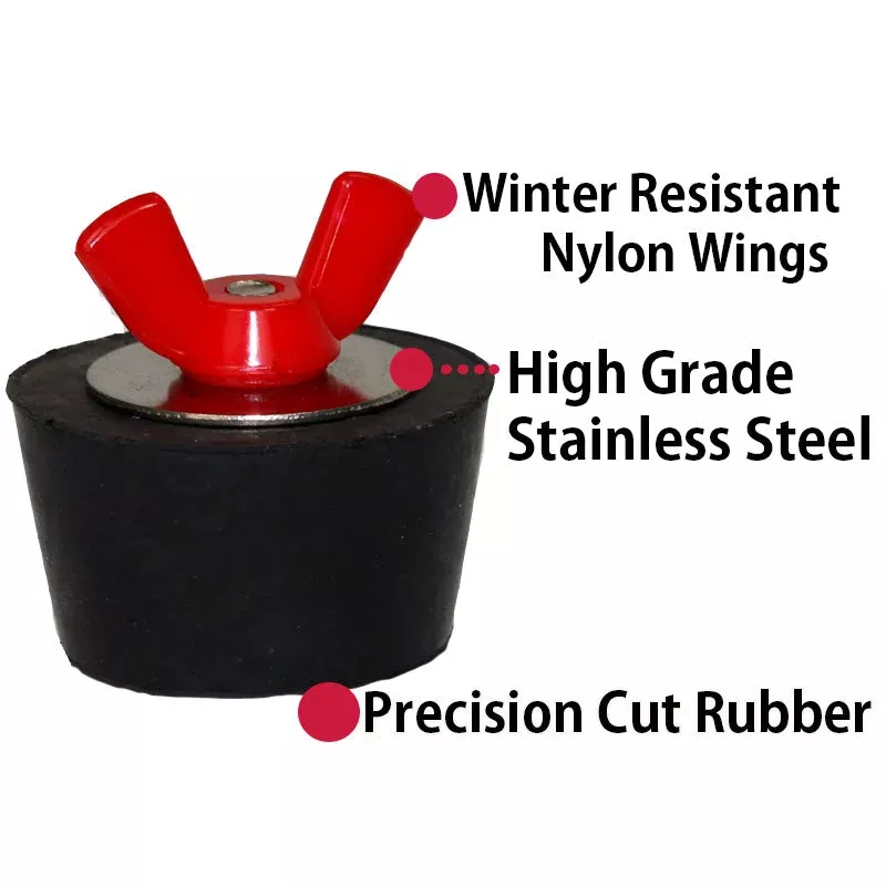 9-winter-plug-1-1-2-inch-pipe-1-3-4-inch-fitting-rubber-expansion-winterizing-po #9 Winter Plug 1 1/2 Inch Pipe & 1 3/4 Inch Fitting Rubber Expansion For Winterizing Pools & Spas By Technical Products