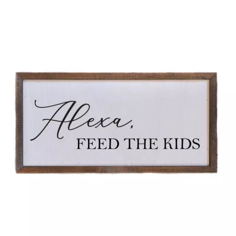 alexa-feed-kids-wall-art “Alexa!Feed the Kids” Wall Art