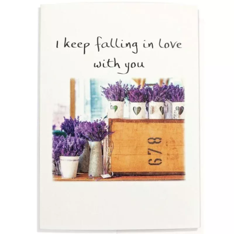 “I Keep Falling In Love With You” Greeting Card