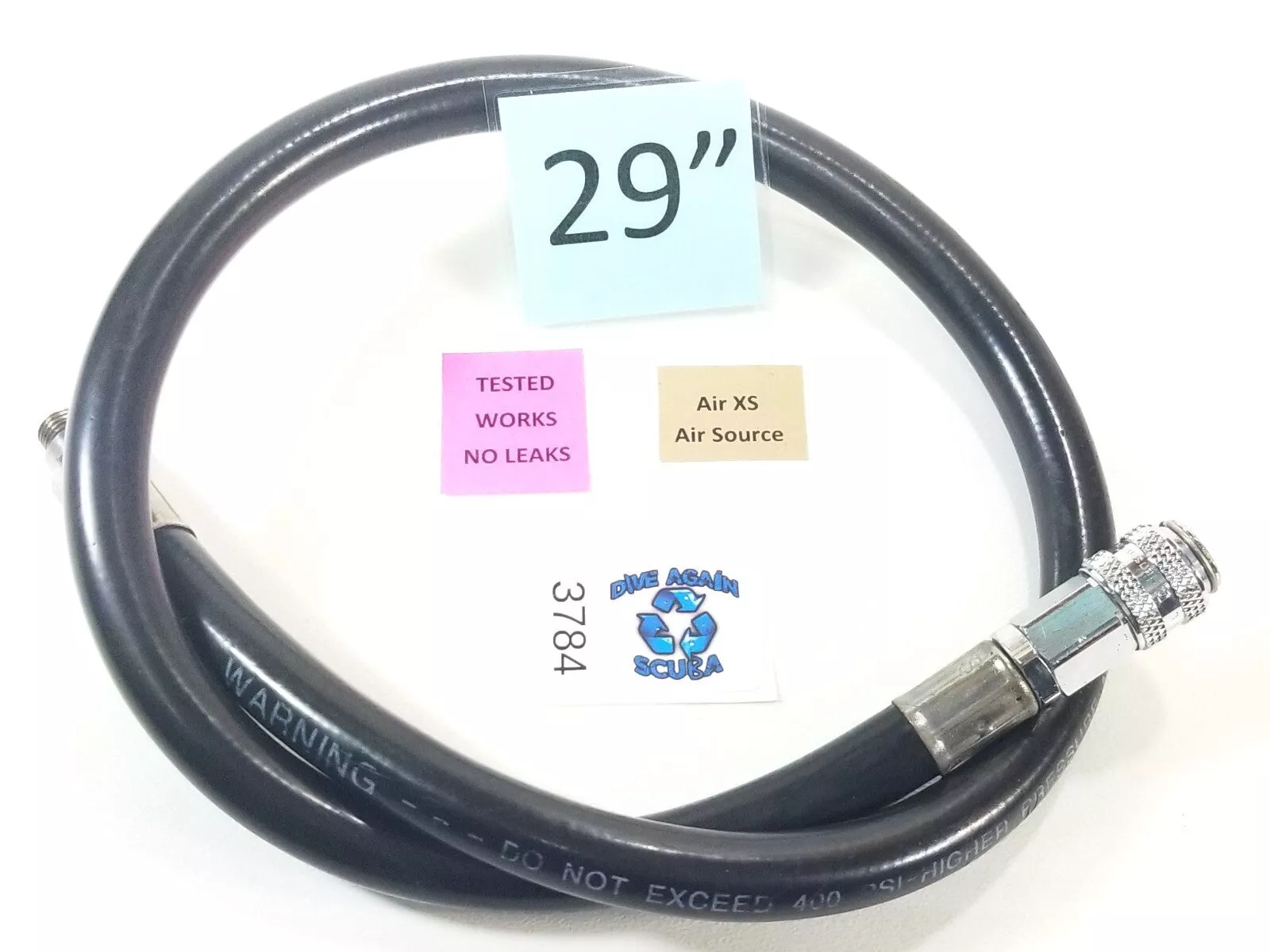 oceanic-air-xs-bcd-inflator-hose-seaquest-air-source-ocean-reef-masks-29-scuba Oceanic Air XS BCD Inflator Hose SeaQuest Air Source Ocean Reef masks 29 Scuba