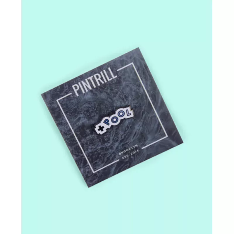 pool-x-pintrill-enamel-pin + POOL x PINTRILL Enamel Pin