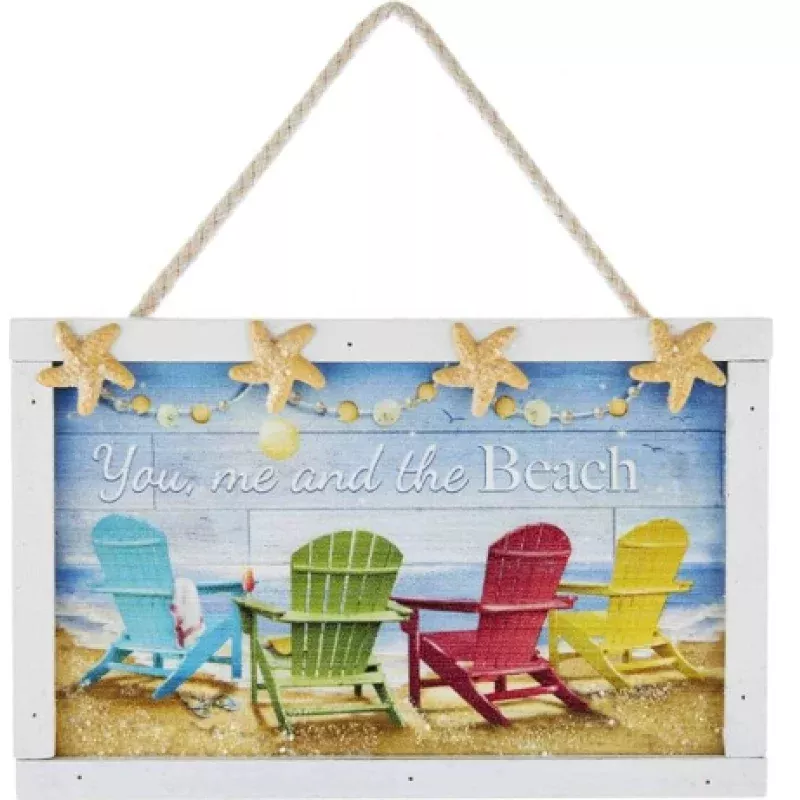 you-me-beach-plaque-by-kurt-adler “You, Me and the Beach” Plaque by Kurt Adler